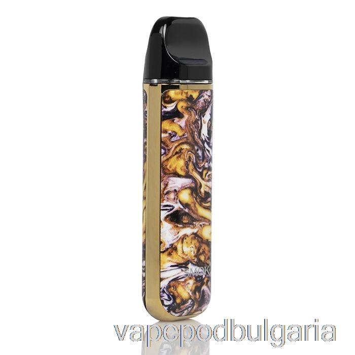 Vape 10000 Дръпки Smok Novo 2 25w Pod System Yellow / Purple Resin